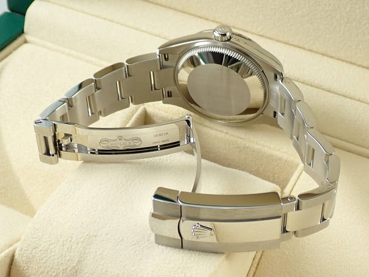 ロレックス デイトジャスト31 Ref.278274 ステンレススチール/ホワイトゴールド フローラルモチーフ文字盤 オイスターブレスレット 未使用 9W80664T