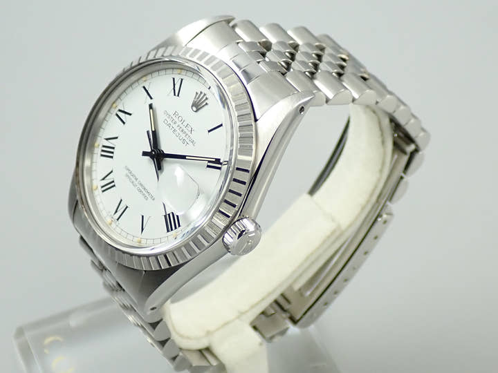 ロレックス デイトジャスト Ref.16030 ステンレススチール ホワイト文字盤 ジュビリーブレスレット