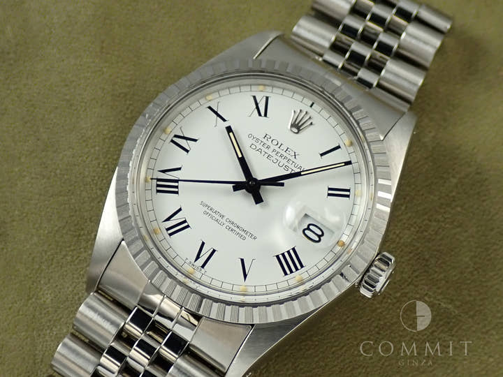 ロレックス デイトジャスト Ref.16030 ステンレススチール ホワイト文字盤 ジュビリーブレスレット