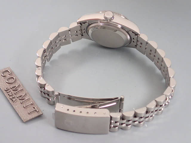 ロレックス デイトジャスト Ref.79174 ホワイトローマン文字盤 中古 datejust-35 ジュビリーブレスレット