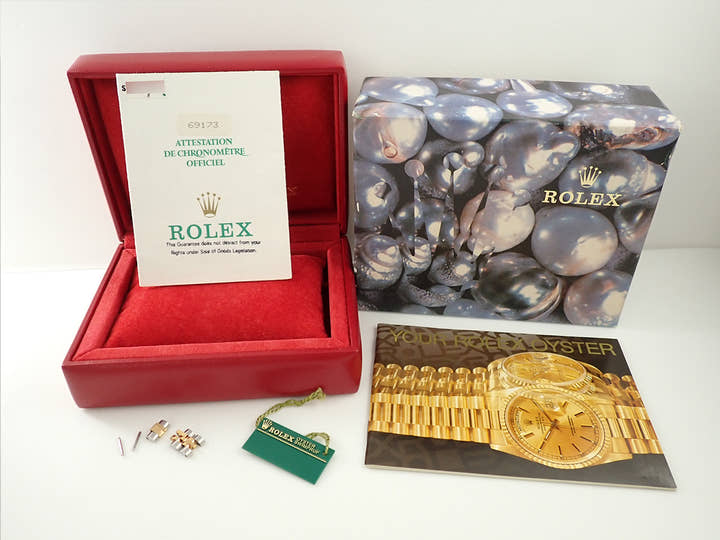 ロレックス デイトジャスト Ref.69173 ステンレススチール/イエローゴールド ラピスラズリ文字盤 ジュビリーブレスレット