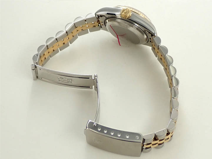 ロレックス デイトジャスト Ref.69173 ステンレススチール/イエローゴールド ラピスラズリ文字盤 ジュビリーブレスレット