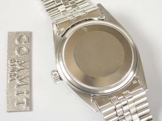 Pre-owned Rolex Datejust Ref. 1601 with gray dial and Jubilee bracelet (datejust-5).