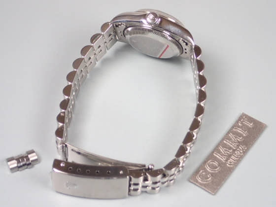 ロレックス デイトジャスト Ref.79174NRD ピンクシェルメッシュ文字盤 中古 datejust-6 ジュビリーブレスレット