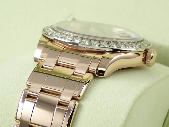 Rolex Datejust Pearlmaster Ref. 86285 Everose Gold Aubergine Dial