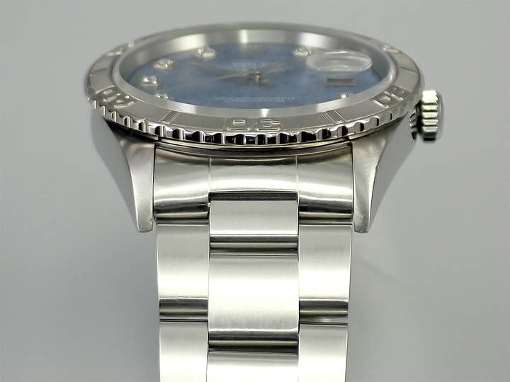 ロレックス デイトジャスト Ref.16264 ステンレススチール/ホワイトゴールド ソーダライトx10Pダイヤ文字盤