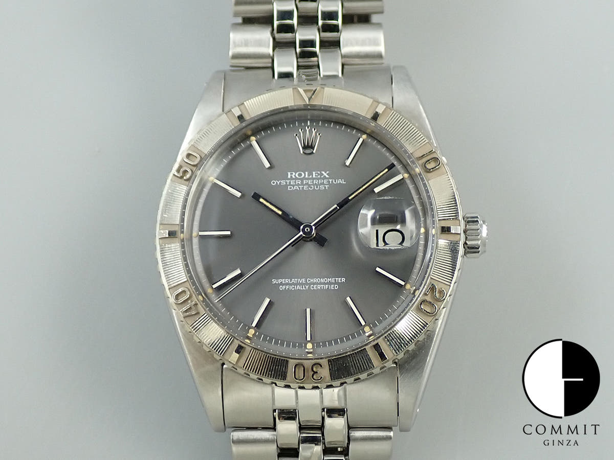 ロレックス デイトジャスト Ref.1625/4 ステンレススチール/ホワイトゴールド グレー文字盤 ジュビリーブレスレット