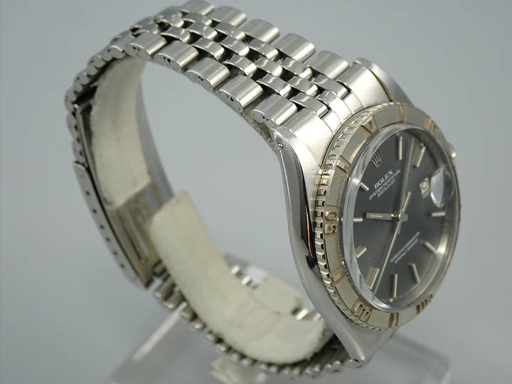 ロレックス デイトジャスト Ref.1625/4 ステンレススチール/ホワイトゴールド グレー文字盤 ジュビリーブレスレット
