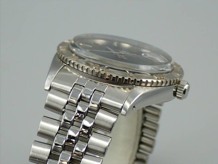 ロレックス デイトジャスト Ref.1625/4 ステンレススチール/ホワイトゴールド グレー文字盤 ジュビリーブレスレット