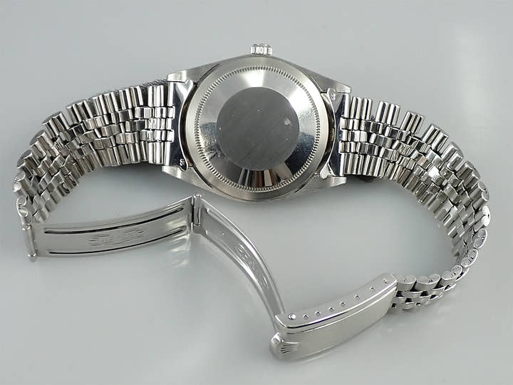 ロレックス デイトジャスト Ref.1625/4 ステンレススチール/ホワイトゴールド グレー文字盤 ジュビリーブレスレット