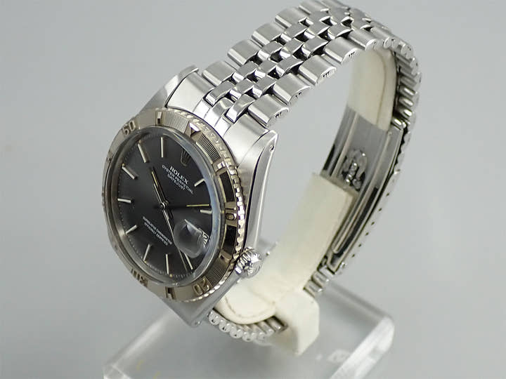 ロレックス デイトジャスト Ref.1625/4 ステンレススチール/ホワイトゴールド グレー文字盤 ジュビリーブレスレット