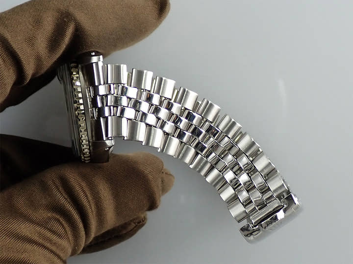 ロレックス デイトジャスト Ref.1625/4 ステンレススチール/ホワイトゴールド グレー文字盤 ジュビリーブレスレット