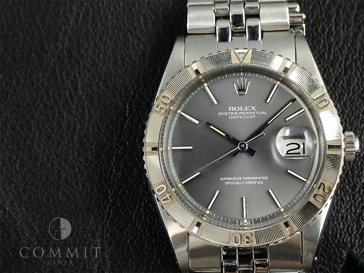 ロレックス デイトジャスト Ref.1625/4 ステンレススチール/ホワイトゴールド グレー文字盤 ジュビリーブレスレット