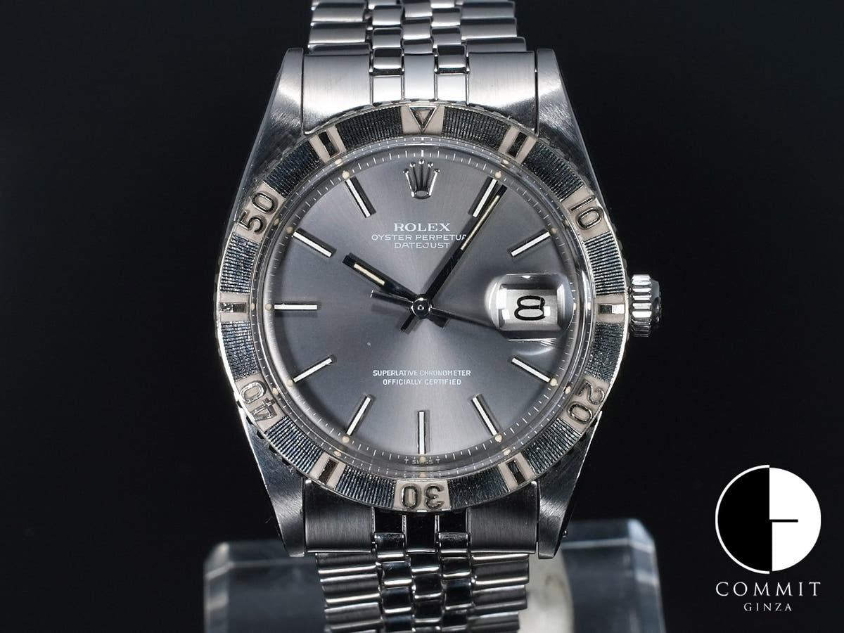 ロレックス デイトジャスト サンダーバード Ref.1625 ステンレススチール グレー文字盤 ジュビリーブレスレット