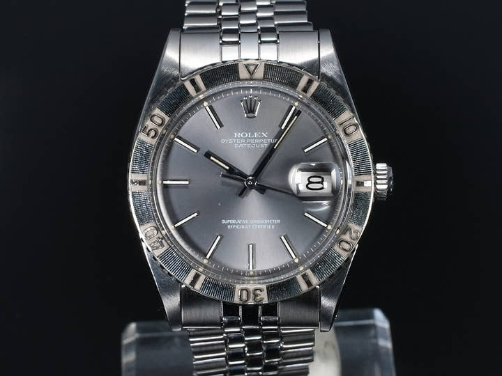ロレックス デイトジャスト サンダーバード Ref.1625 ステンレススチール グレー文字盤 ジュビリーブレスレット