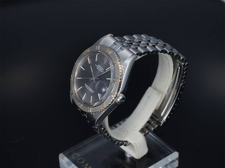 ロレックス デイトジャスト サンダーバード Ref.1625 ステンレススチール グレー文字盤 ジュビリーブレスレット