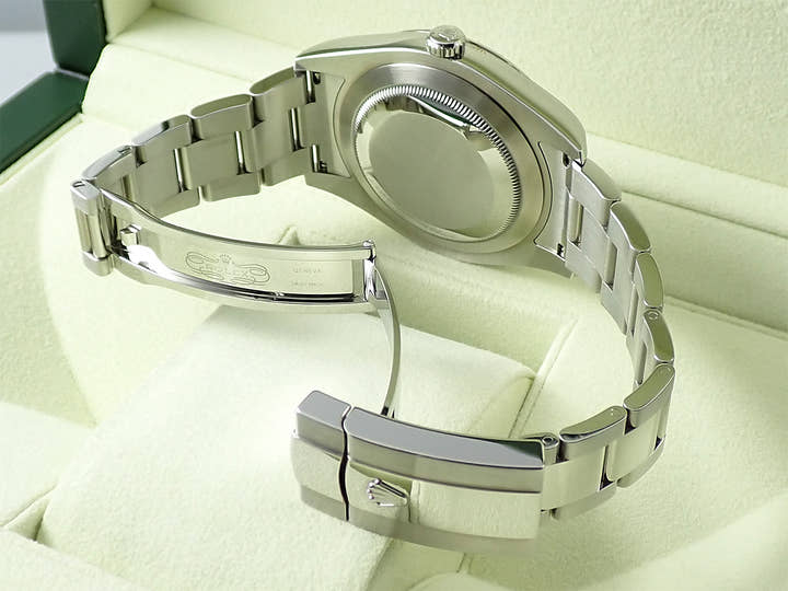 ロレックス デイトジャストII Ref.116334 ステンレススチール/ホワイトゴールド ホワイト文字盤