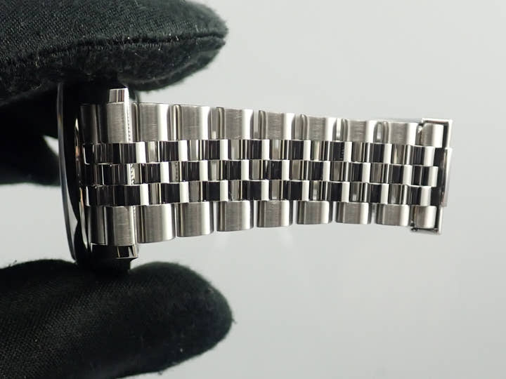ロレックス デイトジャスト36 Ref.126200 ステンレススチール オリーブグリーン パームモチーフ文字盤 ジュビリーブレスレット