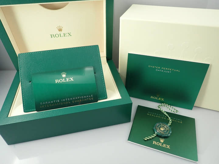 ロレックス デイトジャスト36 Ref.126201 ステンレススチール/エバーローズゴールド スレート文字盤 オイスターブレスレット