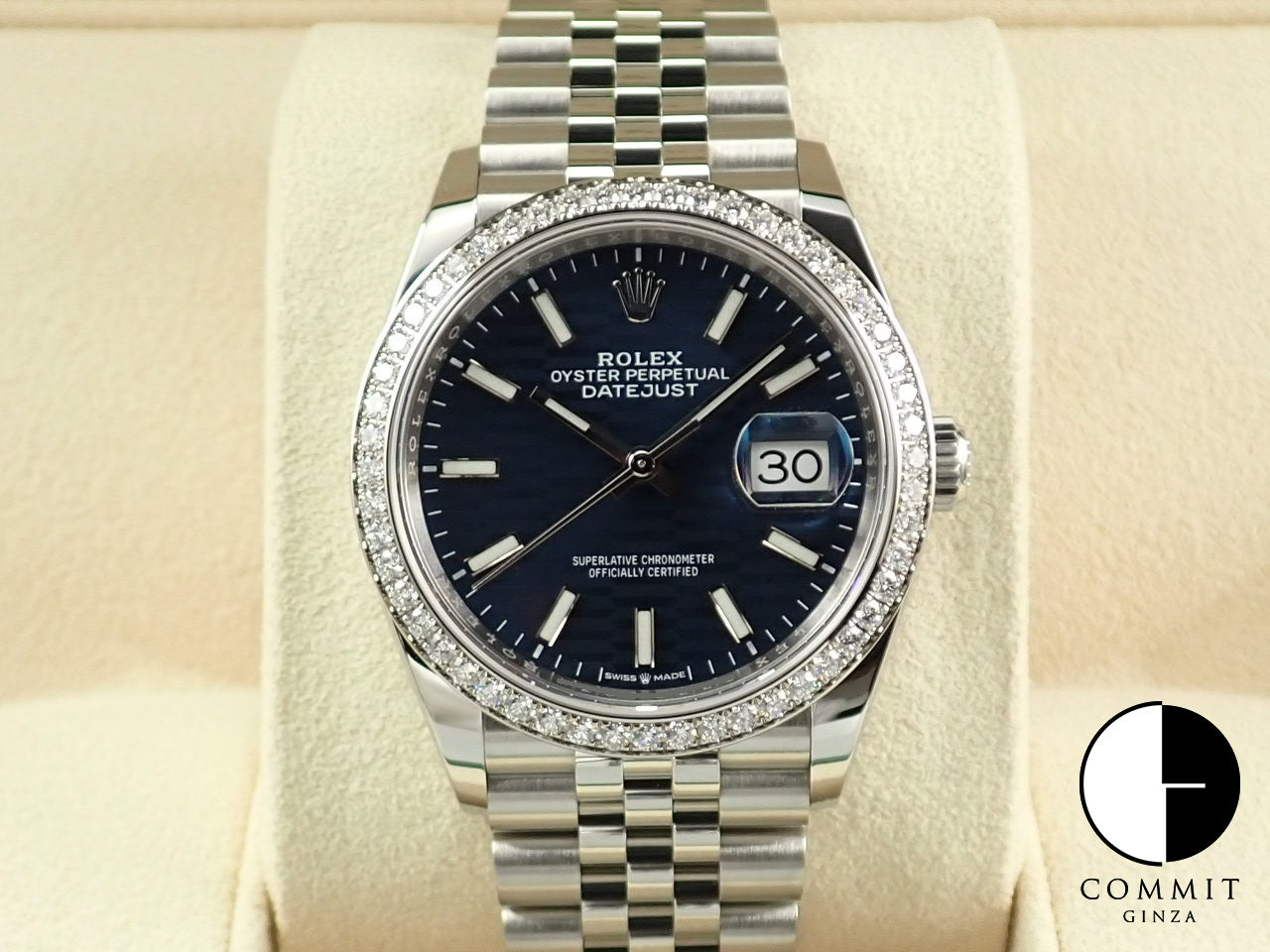 Rolex Datejust 36 116234 Brown Wave Good Condition datejust