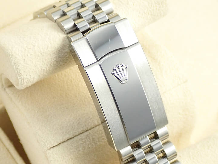 ロレックス デイトジャスト36 Ref.126200 ステンレススチール グリーンパーム文字盤 ジュビリーブレスレット