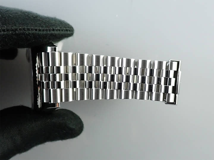 ロレックス デイトジャスト36 Ref.126234 ステンレススチール/ホワイトゴールド ブルー文字盤 ジュビリーブレスレット 美品 28Y6Z31A