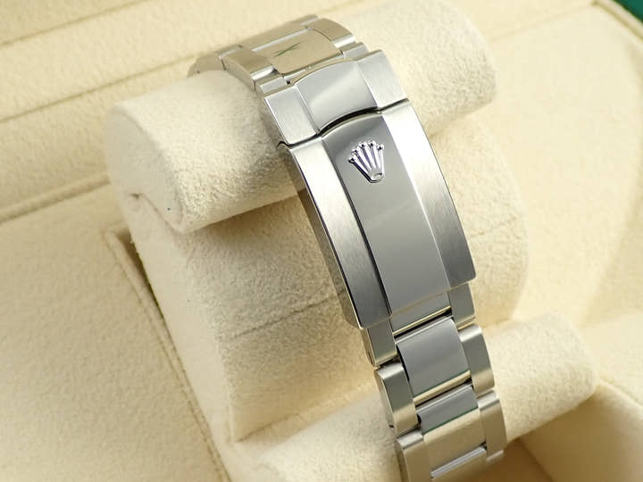 ロレックス デイトジャスト36 Ref.126234 ステンレススチール/ホワイトゴールド ミントグリーン文字盤 オイスターブレスレット