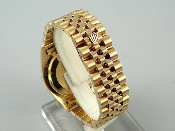 ロレックス デイトジャスト36 Ref.16238 イエローゴールド ブルー文字盤 ジュビリーブレスレット