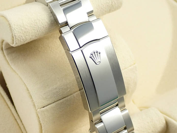 ロレックス デイトジャスト41 Ref.126334G ステンレススチール/ホワイトゴールド スレートx10Pダイヤ文字盤 オイスターブレスレット