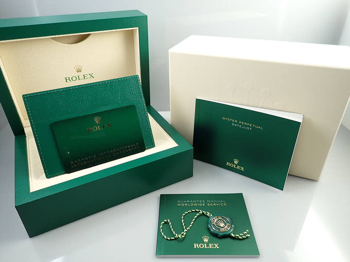 Rolex Datejust 41 Ref. 126334 Stainless Steel/White Gold Slate Roman Dial Oyster Bracelet