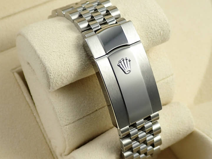 ロレックス デイトジャスト41 Ref.126334 ステンレススチール/ホワイトゴールド スレートローマン文字盤 ジュビリーブレスレット 未使用 2WR12W25