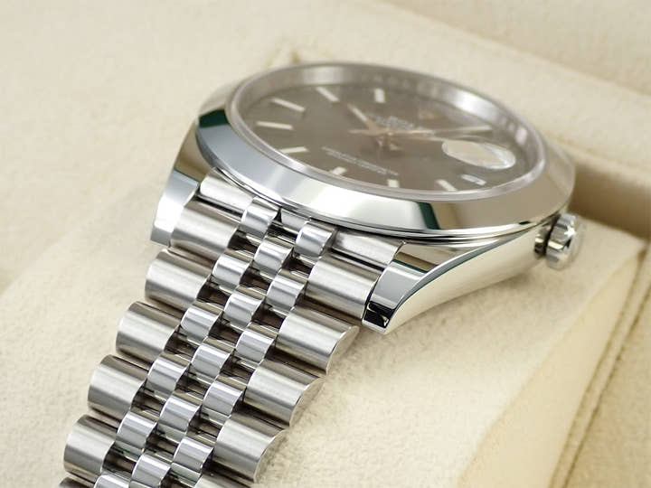 ロレックス デイトジャスト41 Ref.126300 ステンレススチール スレート文字盤 ジュビリーブレスレット 極美品 C6JWZLLC