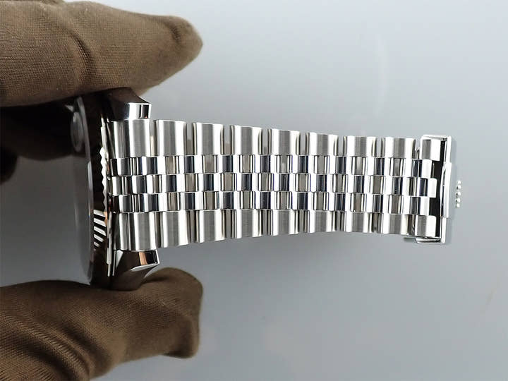 ロレックス デイトジャスト41 Ref.126334 ステンレススチール/ホワイトゴールド ミントグリーン文字盤 ジュビリーブレスレット