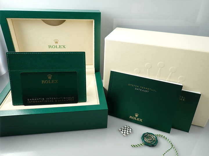 ロレックス デイトジャスト41 Ref.126334 ステンレススチール/ホワイトゴールド ブライトブルー文字盤 ジュビリーブレスレット