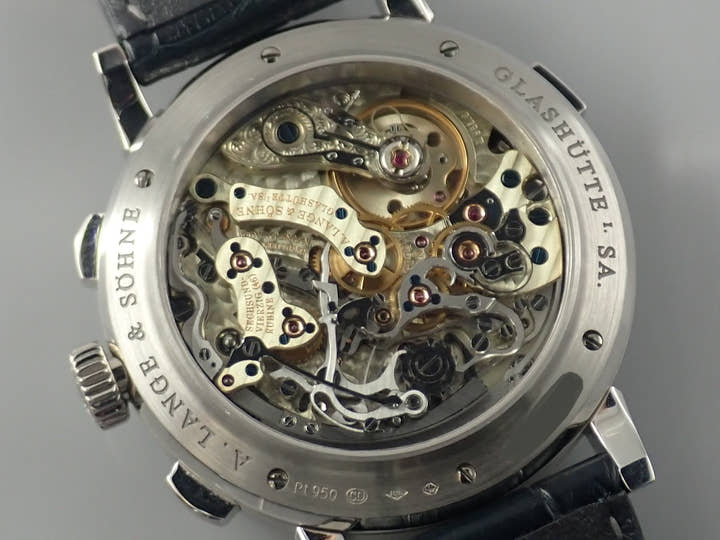 A.ランゲ&ゾーネ ダトグラフ Ref.405.035 ブラック文字盤 中古 datograph-10