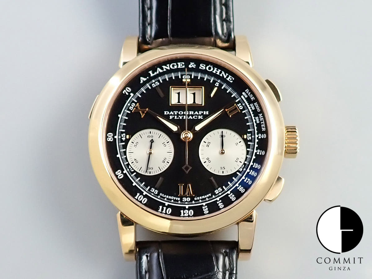 A.ランゲ&ゾーネ ダトグラフ Ref.403.031 ブラック文字盤 中古 4AA638JF