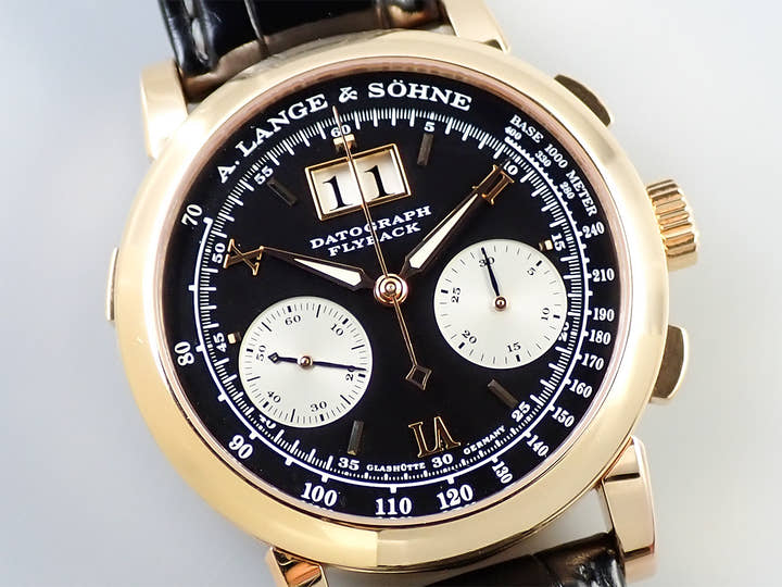 A.ランゲ&ゾーネ ダトグラフ Ref.403.031 ブラック文字盤 中古 4AA638JF