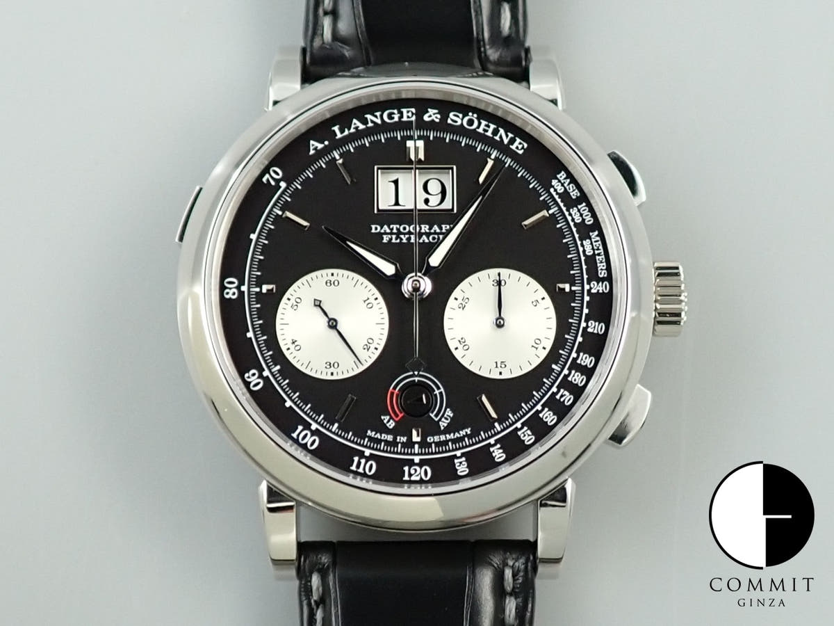 A.ランゲ&ゾーネ ダトグラフ アップ/ダウン Ref.405.035 ブラック文字盤 未使用 M0R94838