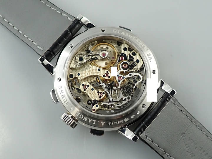 A.ランゲ&ゾーネ ダトグラフ アップ/ダウン Ref.405.035 ブラック文字盤 未使用 M0R94838