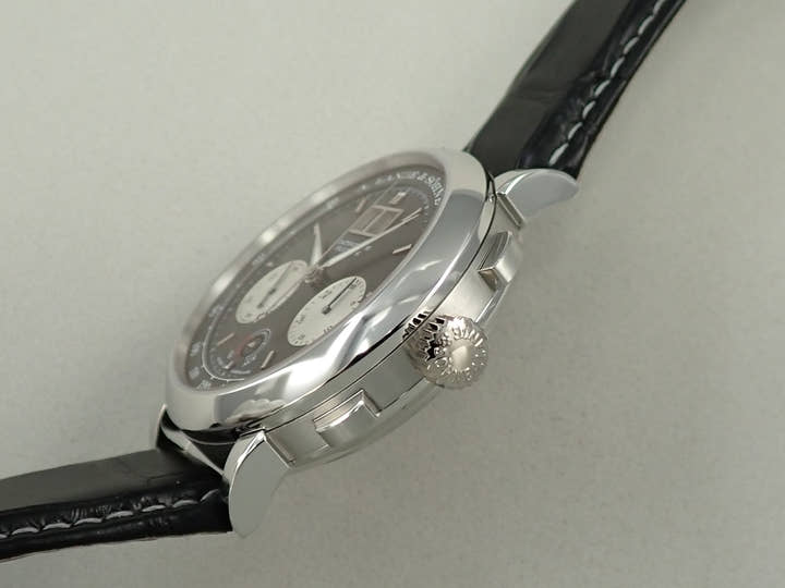 A.ランゲ&ゾーネ ダトグラフ アップ/ダウン Ref.405.035 ブラック文字盤 未使用 M0R94838