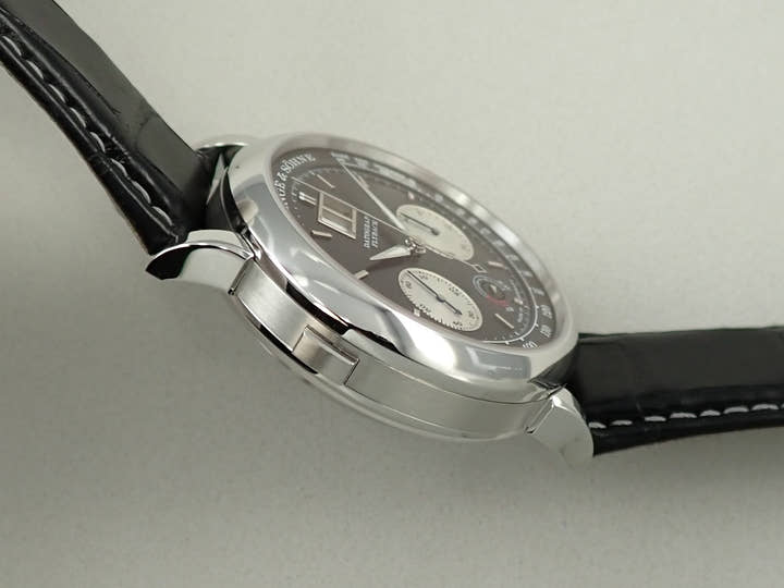 A.ランゲ&ゾーネ ダトグラフ アップ/ダウン Ref.405.035 ブラック文字盤 未使用 M0R94838