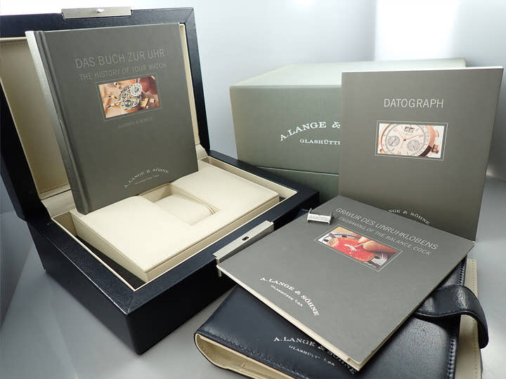 A.ランゲ&ゾーネ ダトグラフ Ref.403.035 ブラック文字盤 中古 8UAKFFHJ