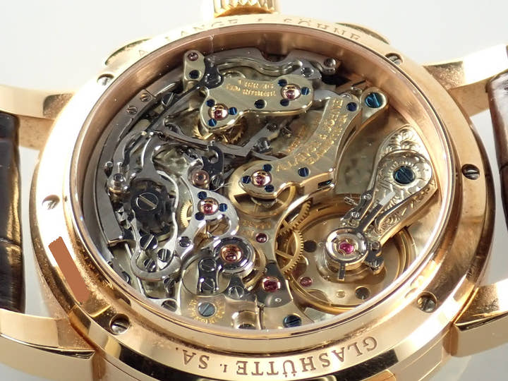 A.ランゲ&ゾーネ ダトグラフ Ref.403.032 シルバー文字盤 中古 datograph-4