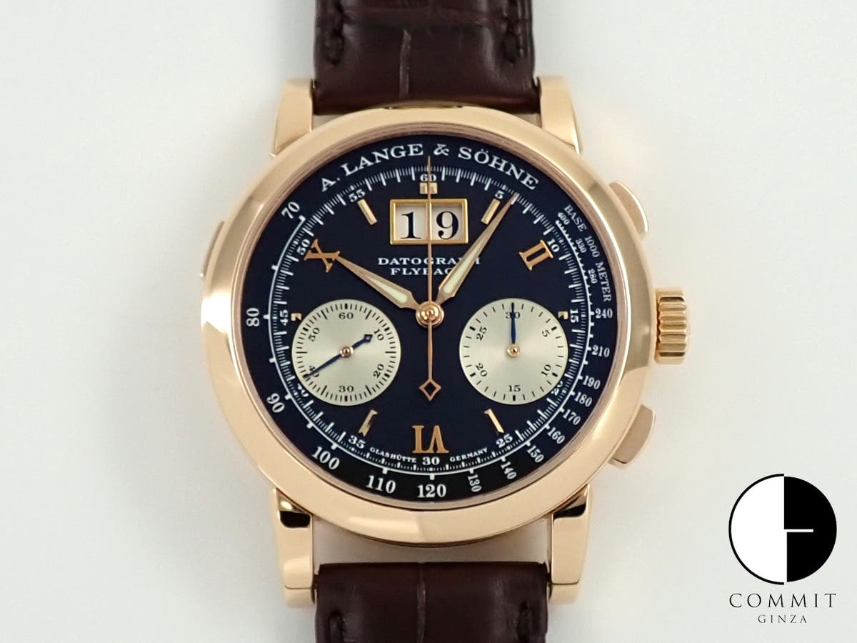 A.ランゲ&ゾーネ ダトグラフ Ref.403.031 ブラック文字盤 美中古 37U42P95