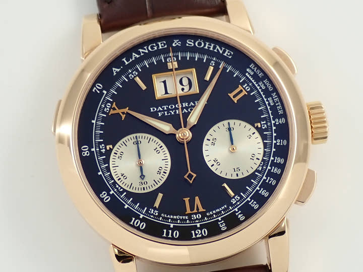 A.ランゲ&ゾーネ ダトグラフ Ref.403.031 ブラック文字盤 美中古 37U42P95