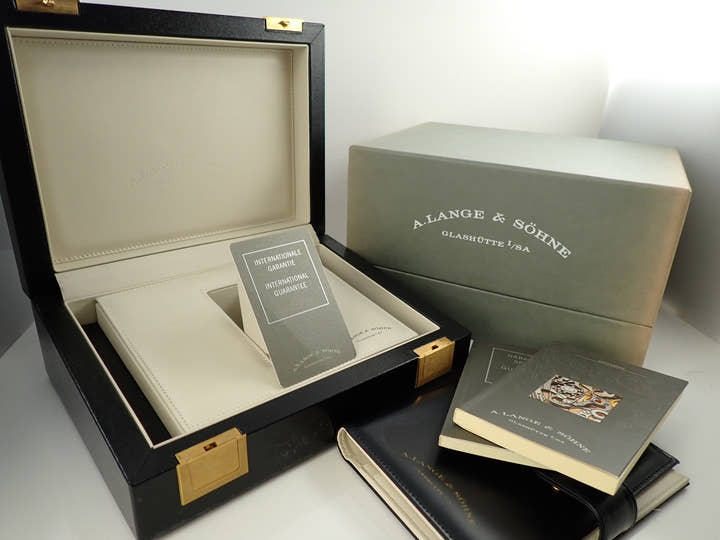 A.ランゲ&ゾーネ ダトグラフ Ref.403.031 ブラック文字盤 美中古 37U42P95