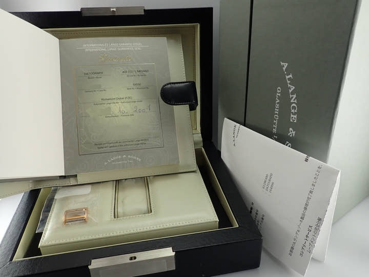 A.ランゲ&ゾーネ ダトグラフ Ref.403.032 シルバー文字盤 中古 datograph-5