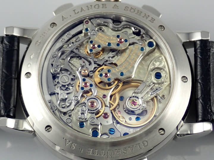 A.ランゲ&ゾーネ ダトグラフ Ref.405.035 ブラック/シルバー文字盤 中古 datograph-7