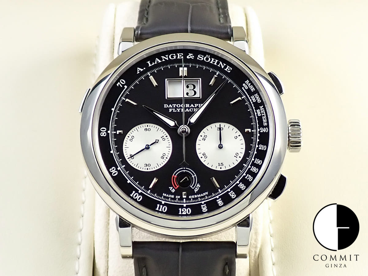 A.ランゲ&ゾーネ ダトグラフ アップ/ダウン Ref.405.035 ブラック文字盤 中古 H8FUFZVV