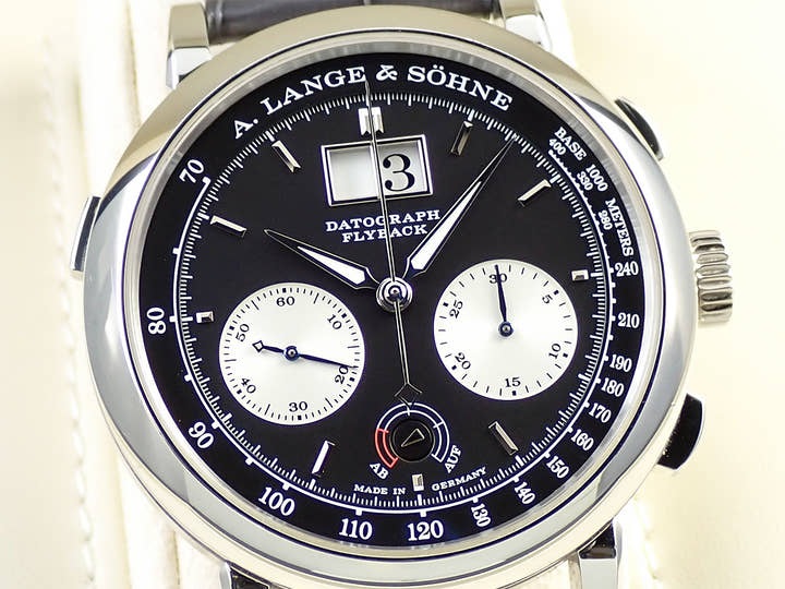 A.ランゲ&ゾーネ ダトグラフ アップ/ダウン Ref.405.035 ブラック文字盤 中古 H8FUFZVV